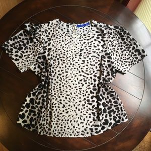 Apt. 9 Animal Print Blouse